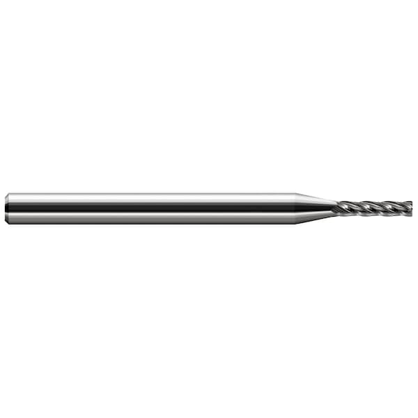 Miniature End Mill-4 Flute-Corner Radius 0.3750" (3/8) Cutter DIAx0.0500" Radius x0.5700" L of Cut